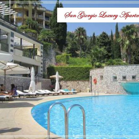 San Giorgio Luxury Apartment Taormina-Panoramic Pool & Parking Space Exterior foto